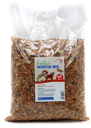 Paul´s Mühle Protein Power Insekten Mix für Vögel 1 kg