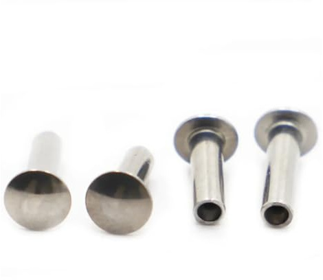 Rivetto a testa tonda con gambo cavo in acciaio inossidabile 304 GB873 M2,5 M3 M4 M5 lingli(M2 20pcs,6mm)