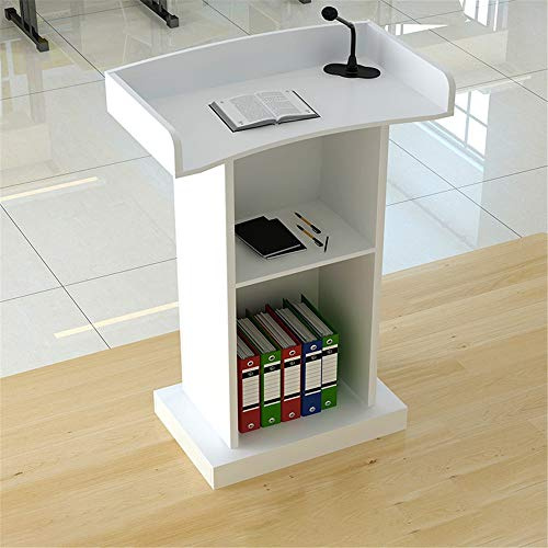 Premium podium Lectern-stativ – elegant presentationsskrivbord för företagsevenemang, bröllop, restauranger och campusmöten – eleganta möbler för professionella högtalare och presentatörer