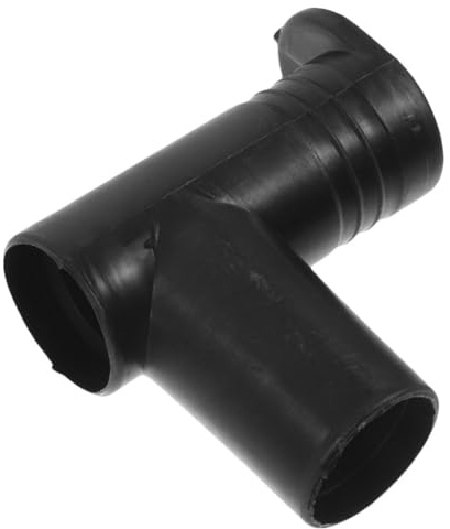 GRADENEVE Conector en Ángulo Recto para Barra de Armario Negro, Soporte de Tubo para Perchero Extensible, Tapa del Extremo para Colgador de Ropa, Accesorio para Tendedero Interior