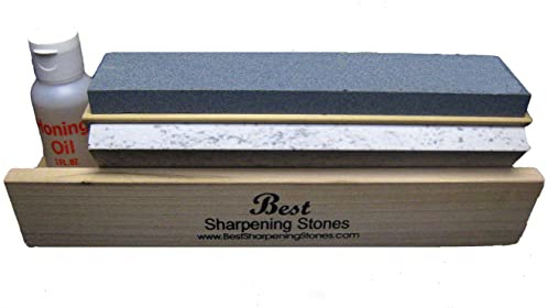 Arkansas Tri-Hone Knife Sharpener - 3 Stones 10