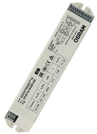OSRAM elektronisches Vorschaltgerät (EVG), QUICKTRONIC QTz8, EVG LL/KLL non-DIM, QTZ8 4X18/220-240