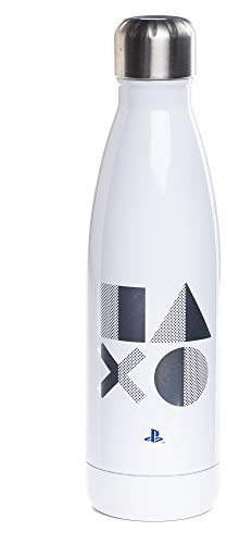 Paladone PP7925PS Botella Térmica PlayStation PS5, Adultos Unisex, Blanco, 500ml