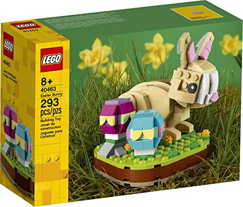 LEGO 40463 Kit de construction, 293 pièces, au motif de lapin de Pâques