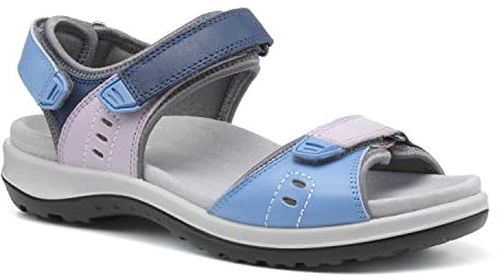 Hotter Damen Walk II Fashion Sandalen, Blush Multi, 41 EU