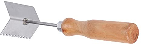 Beekeeping Shovel, 8.7x2.0x2.4in Queen Bee Excluder Bee Frame Tool Stainless Steel Honey Scraper Shovel for Garden