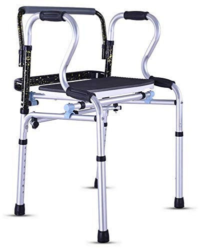 NATWEE Andador, Andador para Ancianos sin Rueda Andador para discapacitados Andador para Ancianos con bastón de Cuatro Patas It's so Kind of You