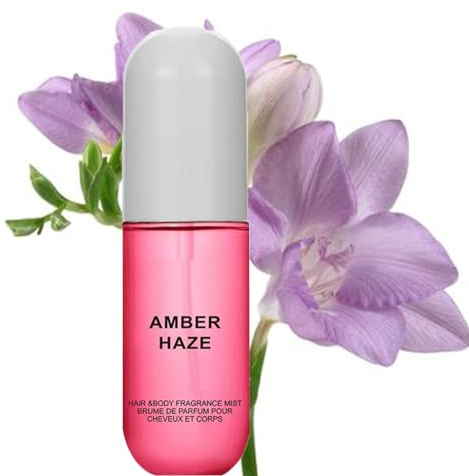 Coconut Body Spray for Women，50ml Freesia Skin Perfume Skin Body Mist, Freesia Skin Body Mist，Concentrate Freesia BodySpray Infused Essential Oil，Long Lasting Hair and Body Mist for Women