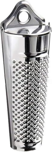 Râpe multifonction en acier inoxydable pour gingembre, ail, noix de muscade, noix, citron, outil de rabot manuel zesteur, outil de cuisine