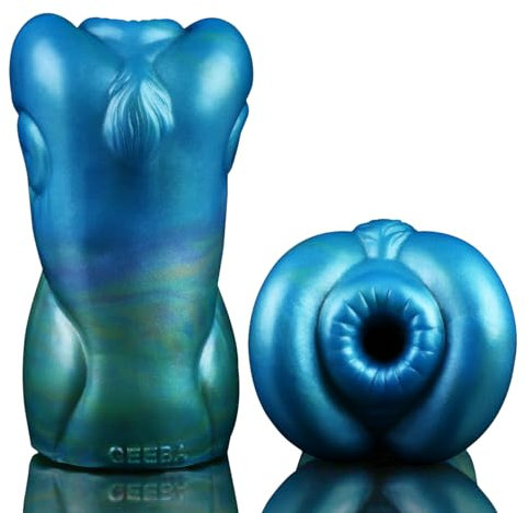 GEEBA Masturbatore ispirato al pod di atterraggio, Sextoy a penetrazione a tunnel singolo, Stroker chiuso, Sextoy di esplorazione aliena fantasy e eccitazione animata