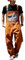 Arbeitshose Herren Latzhose Jeans Overall Jumpsuit Blau Denim Wash Berufsbekleidung Outdoor Arbeitslatzhose Loose Cargohose Regular Fit Hose Sommer Streetwear