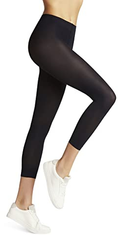 FALKE Damen Strumpfhose Pure Matt 100 DEN W TI blickdicht einfarbig 1 Stück, Blau (Marine 6179), M-L