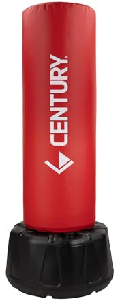 Century Wavemaster 2XL Pro Freestanding Punching Bag for Adults - Red | Ships in Two Boxes Boxing Bag with Stand | Punching Dummy & Kickboxing Bag | Heavy Punching Bag | Martial Arts Kicking Bags