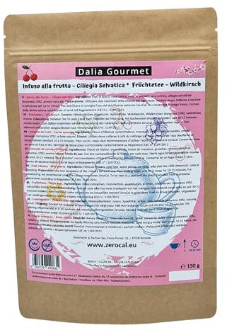 Infuso alla Frutta - Ciliegia Selvatica 150 g | Qualità Premium | Prodotto in Italia
