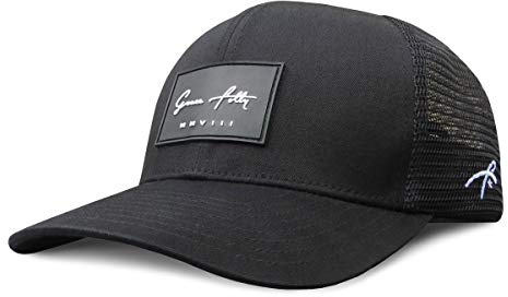 Grace Folly Trucker Hat for Men or Women- Many Cool Designs (Signature Black)