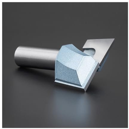 SEIDER 1PC Router Bit Metric 1/2 Shank CNC Woodworking Tools Endmill Flat Bottom Drill for Wood MDF Trimming Machine(8177)