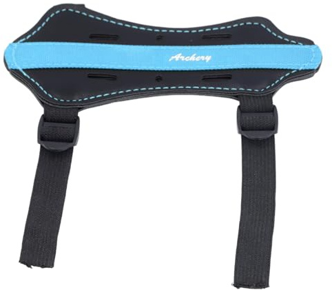Protector de Brazo para Niños, Cómodo y Transpirable, de Cuero PU Grueso, Protector de Antebrazo Ajustable para Tiro con para Adolescentes y Principiantes, Protección Deportiva y Seguridad.