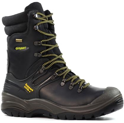 Grisport Mens Dynamite Construction Boot, Black, 9 UK