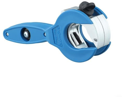 HOHOVYVY Cortador de tubos de carraca, mecanismo de carraca, 8-29 mm, para acero inoxidable, cobre, aluminio, corte de precisión, azul