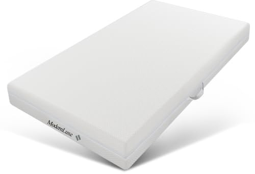 dowowdo Materasso in schiuma fredda 90 x 200 cm, 7 zone H2 & H3, materasso ergonomico con rivestimento lavabile e chiusura lampo completa, altezza 20 cm