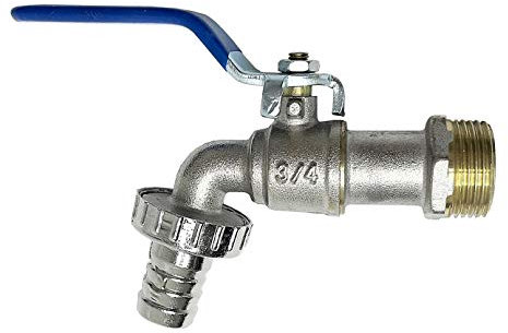 Auslaufventil Auslaufhahn Zapfhahn Gartenhahn mit 3/4 (hahn3)