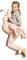 narrenkiste B88079 rosa Kinder Junge Mädchen Flamingo-Vogel Kostüm Plüsch-Reittier Reitflamingo