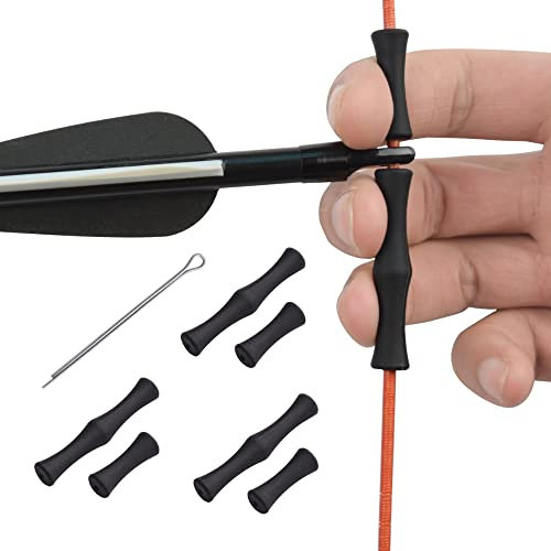 NIKA ARCHERY 3 Stück Bogenschießen Bogensehne Fingerschoner Bogensehne Finger Schutz Sparer Fingerschutz für Jagd für Jugend Erwachsen Anfänger schießen Recurve-Bogen-Schutzwerkzeug