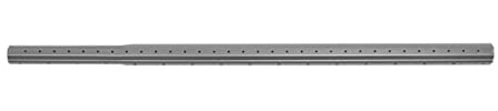 Schellenberg 86114 Verlängerung Einer Rolladenwelle um bis zu, Rolladen Achtkantwelle Mini mit 100 cm, individuell kürzbar Extension Roller Shutter Octagonal Shaft, ca. 76 cm Länge, Silver