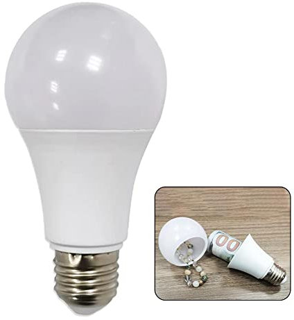 Trasferimento della lampadina del regalo della lampadina di trucco per nascondere i soldi gioielli nascondiglio punto segreto di stoccaggio dello scomparto segreto Z5I3 nascosto