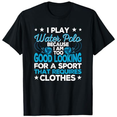 Gioco Pallanuoto Atleti Acquatici Sport Giocatori Fan Coach Maglietta