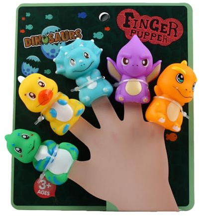 Söta fingerdockor - halloween fingerdockor set, lösa handdockor | 5 X Party Favors Goodie Bag Fillers, underbara dockor, dockor