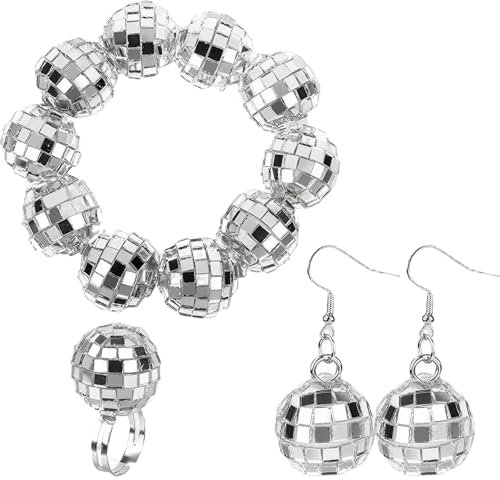 Orecchini A Sfera Da Discoteca A Forma Di Sfera Da Discoteca Accessori Da Discoteca Palla Da Discoteca Decorazione Del Polso Del Collo Orecchino Pendente Da Discoteca Orecchini A Sfera Da Discoteca