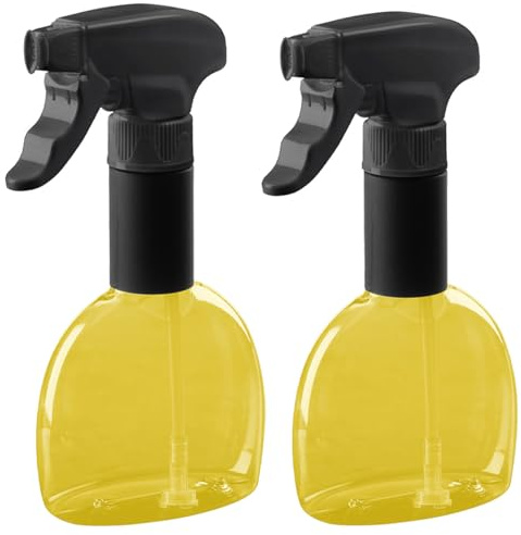 Rosenstein & Söhne Grill Öl-Sprühflasche: 2er-Set Speiseöl-Sprühflaschen, 280ml, BPA-frei, lebensmittelecht (Essig & Öl-Sprühflasche, ergonomisch, Spray)