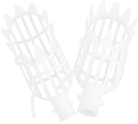 Abaodam 2pièces Cueilleur De Fruits pour Nèfles Paniers De Jardinage Cueilleurs De Fruits Outil Agricole pour Poire Pêche De Ferme