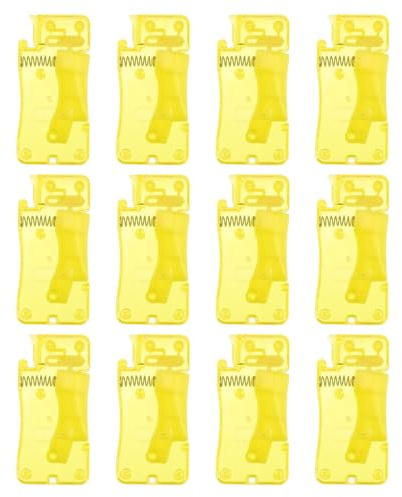 LIFKOME Dispositivo per Infilare Ago da Cucito 12 Pezzi Strumento Automatico in Plastica per Infilatura Facile e Veloce Compatibile Macchina da Cucire e Cucito a Mano Accessorio per