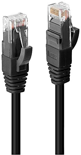 LINDY 45430 0.3m Cat.6 U/UTP LSZH Netzwerkkabel, schwarz