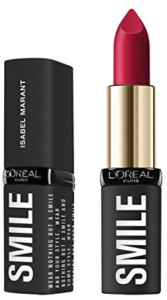 L'Oréal Paris MakeUp Rossetto Lunga Tenuta Isabel Marant Wanted Limited Edition, Colore Pieno e Finish Matte, Lampone, la Butte Marshall