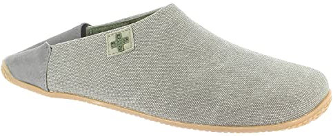 Living Kitzbühel Unisex Pantoffel Kreuz & Lederkappe Hausschuh, Fango, 37 EU