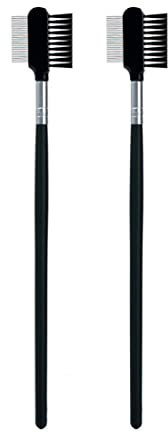 LIUJZZJ 2 Stücke Tränenfleck Entfernung Kamm Hunde Augen Pflegekamm Doppelseitiger Hunde Augen Kamm Mehrzweck Werkzeug für Kleine Katzen Hunde Entfernen Kruste und Schleim