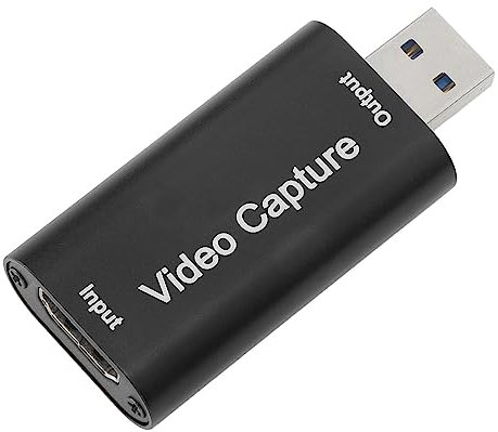 Scheda di Acquisizione Video HDMI, Convertitore Audio Video da HDMI a USB 4K, Scheda Cam Link 1080P Adattatore Scheda di Acquisizione Giochi Dispositivo di Acquisizione