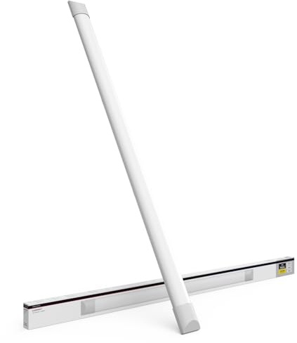 TRAXON LUXPOINT Regleta Luminaria Batten LED - Dalbert integrado 120cm 36W Luz fría 6500K 3600Lm IP54 IK06 interior superficie (Luz fría 6500K 36W | 120cm)