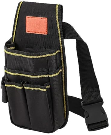 Gativs Werkzeugtaschen Taille Beutel, Werkzeugtasche mit Gürtel, Multi-Purpose Werkzeughalter Organizer, Oxford Tuch Gürteltasche, Werkzeug Tasche mit verstellbarem Hüftgurt, für Elektriker Techniker