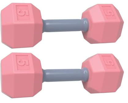 de Mancuerna - Sonajero con Peso | Jugueťe de Mancuerna de Entrenamiento de 2 Piezas para Ejercicios, Jugueťe Sensorial Ligero Sonajero y Mordedor para Bebés y Padres Fitness, ABS, Mul