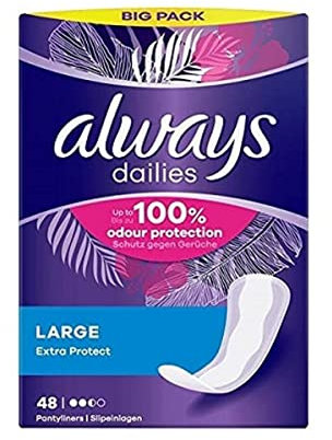 always Slipeinlage Extra Protect Large BigPack 48