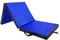 UNDERFIT Weichbodematte Gymnastikmatte Turnmatte Klappbar Sportmatte Fitnessmatte Spielmatte Faltbar Klappmatratze Weichbodenmatte Akrobatik Matte Yoga Matratze Dicke 6 cm 180x60x6 cm (Blau)