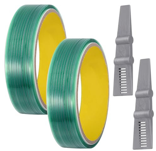 knifelessss Lot de 2 rubans adhésifs de 5 m de fil de coupe, pour peinture de voiture, sans rayures, sans couteau, pour découpe de film vinyle