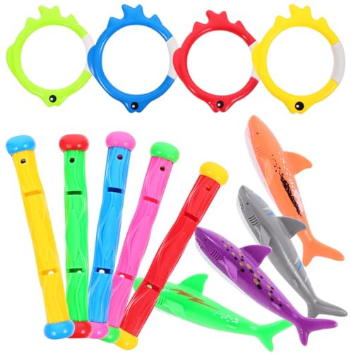 JOINPAYA Pool Spielzeug Kinder 1 Satz Poolspielzeug Für Schwimmbad Tauchen Aufblasbarer Pool Taucherbrille Wasser Hai Kinderspielzeug Jungs Tauchspielzeug Plastik Kinderwasserspielzeuge