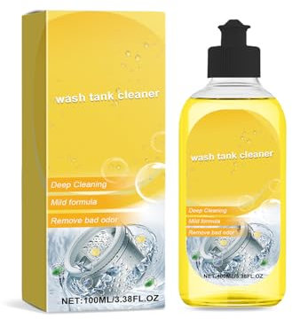 Washing Machine Waschmaschinenreiniger Flüssig,Waschmaschine Hygiene Reiniger Waschmaschinen Reiniger &Entkalker Maschinenreiniger Für Eine Hygienische Waschmaschine, Entfernt Ablagerungen Und Gerüche