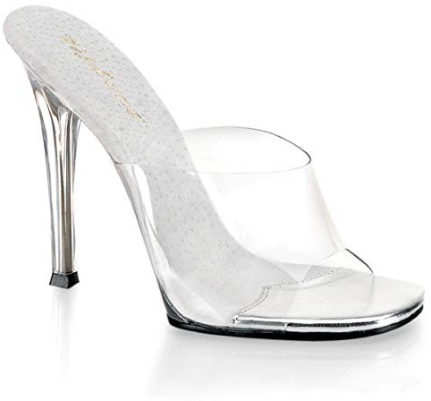Fabulicious GALA-01, Damen Sandalen, Transparent (CLR Lucite), 37 EU (4 Damen UK)