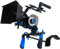 Morros Pro DSLR Rig Kit Schulterstativ + Follow Focus + Matte Box + Pro C-Tragarm + Gegengewicht für alle DSLR-Kameras und Video-Camcorder